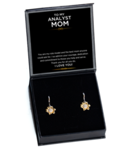 Necklace For Mom, Analyst Mom Necklace Gifts, Birthday Present For Analyst  - $49.95