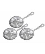 Winco Stainless Steel Julep Strainer (Set of 3) - £7.65 GBP