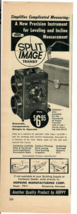 1959 Hopkins Vintage Print Ad Split Image Transit Precision Instrument L... - $14.45