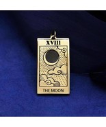 Bronze Moon Tarot Card Charm 30x14mm - $408.93 MXN