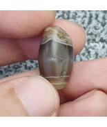 Véritable amulette Haqeeq en agate yéménite ancienne naturelle motif rar... - $2,934.84 MXN