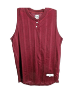 Sleeveless Softball Jersey Fast Pitch Top Maroon Women Sz XL Athletic To... - $6.95