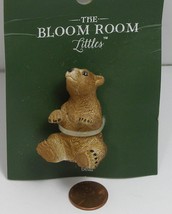 The Bloom Room Littles Jo-Ann Stores Miniature Resin Animal Figure Bear   C1C - £6.38 GBP