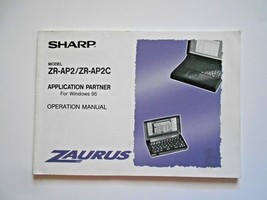 Sharp Zaurus Model ZR-AP2/ZR-AP2C Operation Manual - $8.90