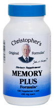 Dr Christopher&#39;s Formula Original Memory Plus, 100 Count - $21.77