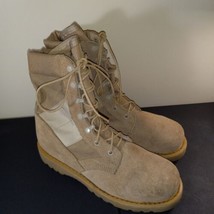 Rocky Outdoor Gear Hot Weather Army Combat Boots Size 7.5 Vibram Soles 789 Lace - £35.34 GBP