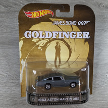 Hot Wheels Retro Entertainment - 007 Goldfinger Aston Martin DB5 - New Good Card - £14.33 GBP