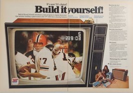1974 Print Ad Bell & Howell Schools New Program in Digital Electronics Color TV - $18.58
