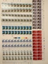 US STAMPS .22 Cents unused  7 Blocks of 20 Olympics Historical, States p... - $7.69