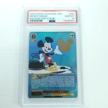 2023 Weiss Schwarz Disney 100 Japan Mickey Mouse Dds/S104 #056 SSP STAMP PSA 10 - £932.05 GBP