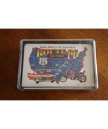 Main Street Of America Route 66 Playing Cards Deck In Plastic Case Box S... - $177.40 MXN
