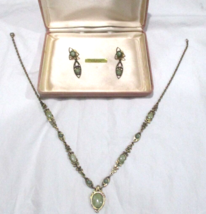 Miracle Jewelry Set Pendant Necklace &amp; Matching Earrings. See description - £29.68 GBP