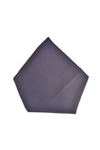 EMPORIO ARMANI Mens Pocket Square Classic Silky Blue Size 13&quot; X 13&quot;  - £22.82 GBP