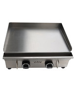 Grill Griddle Flat Commercial Kitchen Countertop Stainless Steel LPG Gas... - $222.00