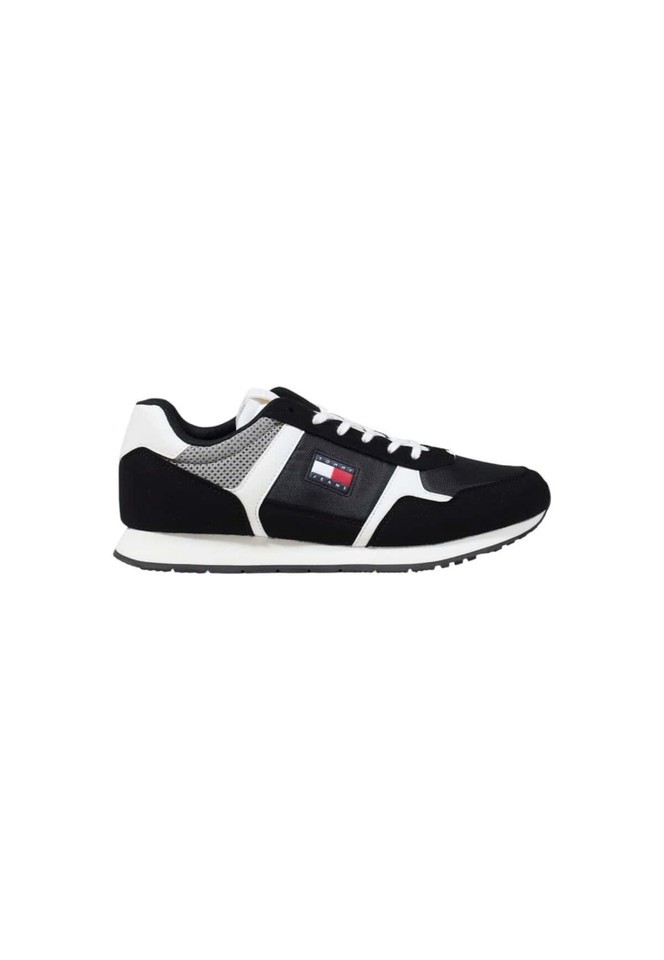 Tommy Hilfiger Jeans Men Sneakers - 10 US EU 43 Black Designer Fashion S... - $111.55