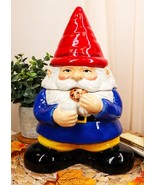 Ebros Whimsical Sweet Tooth Gnome Ceramic Cookie Jar With Air Tight Lid ... - $720.08 MXN