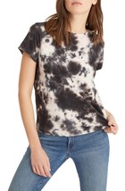 MSRP $54 Sanctuary Perfect Knot Tie Dye T-Shirt Black Size Small NWOT - £20.22 GBP