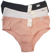 Finetoo Cotton Panties Womens Underwear Size XXL Low Rise V Waist 3 Pack All New - $14.95