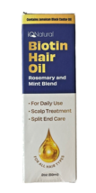 Biotin Hair Growth Serum with Rosemary Mint Jamaican Black Castor Liquid Oil 2oz - £14.15 GBP