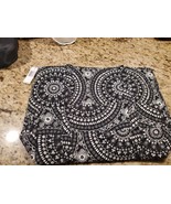 Vera Bradley Women&#39;s Cotton Tote Bag Black Bandana Medallion One Size - $147.51 CAD