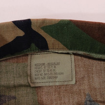 Amecican Cable Men’s Unicor Woodland Camouflage Jacket BDU Combat Coat Sz Medium image 3