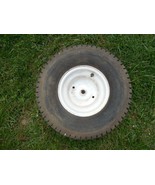 Carlisle Turf Saver Lawn Garden Tractor Tire w/Steel Rim Wheel 15&quot;,18&quot;,2... - $55.99+