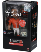 Ja&#39;Marr Chase Autographed Bengals GameChangers Series 1 6&quot; Figurine Fana... - $289.00