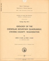 Geologic Map: Chewelah Mountain Quadrangle, Washington - $12.89