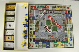 MODERN MONOPOLY Board Game Parker Brothers THE SIMPSONS Crisp Complete 6... - £14.52 GBP