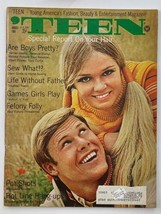 VTG &#39;Teen Magazine August 1968 Vol 12 #8 Steve Barna and Kathy Fuller - £35.67 GBP