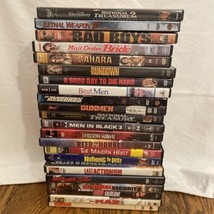 Lot of 22 DVD Comedy Action Movies Last Action Hero, Bad Boys, Sahara And More - £7.44 GBP
