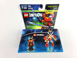 Lego Dimensions #71216 Ninjago Fun Pack Nya / Samurai Mech New Factory S... - £15.50 GBP