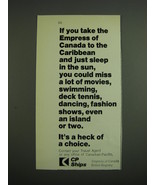 1971 CP Canadian Pacific Ships Ad - Take the Empress of Canada to the Ca... - £14.54 GBP