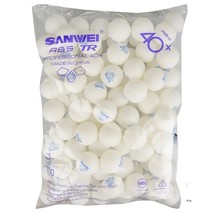Sanwei New Materials Plastic Table Tennis Ball Ping Pong Racket Balls Abs 40+ fo - £99.13 GBP