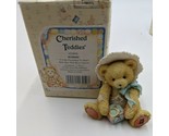 VTG Enesco Cherished Teddies Figurine Bobbie Baby Bear 624896 Friendship... - £11.27 GBP