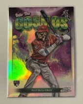 2024 Topps Chrome Cosmic Elly De La Cruz RC* Into Cosmos Orange MLB Reds #ITC-21 - £15.28 GBP