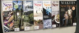 Lot of 7 New Mexico Magazine 2019 to 2021 Travel Ideas Holiday Recipes S... - £13.19 GBP