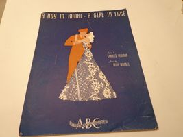 A Boy In Khaki - A Girl In Lace (sheet music) - $7.00