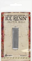 Ice Resin Industrial Bezel Collection Sterling Rectangle Medium - £6.25 GBP