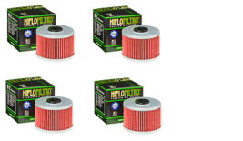 4 Pack Of New Hiflofiltro Oil Filters For 2008 2009 Kawasaki KLX450R Klx 450R - £12.42 GBP