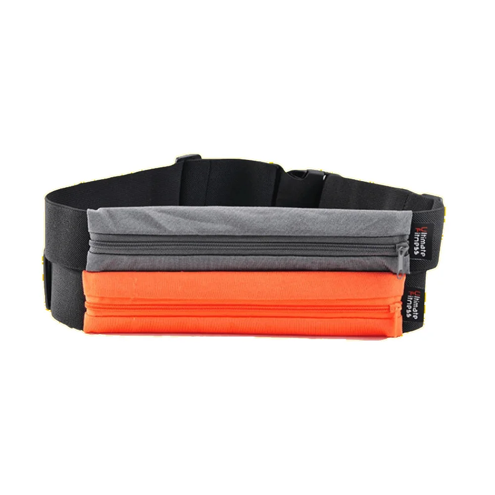 Sporting Outdoor Running Lycra Elastic Belt Bag Hidden Jogging Cycling Waist Pac - £23.90 GBP