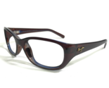 Maui Jim Occhiali Montature MJ-286-26C KUIAHA BAY Marrone Blu Quadrato 5... - £22.26 GBP