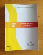 AICPA EXAM REVIEW AUDITING 2019 BECKER V3.3 - £26.25 GBP