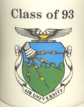 USAF US Air Force Air University "Charlie" Class of 93 heavy ceramic coffee mug - $15.00
