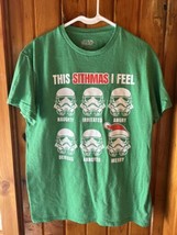 Star Wars Darth Vader Christmas Themed T-Shirt adult size M - $17.72 CAD