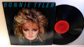 Bonnie Tyler Faster Than The Speed Of Light Vinyl LP Record 1983 Total Eclipse - $16.65