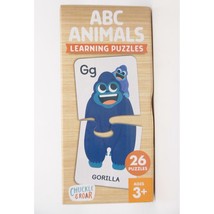 Chuckle &amp; Roar ABC ANIMALS 26 2-Piece Learning Puzzles - $14.99