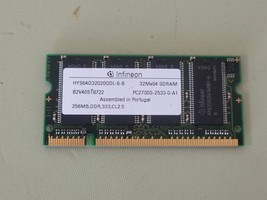 Infineon HYS64D32020GDL-6-B 256MB DDR SDRAM 333MHz CL2.5 Memory  - £4.53 GBP