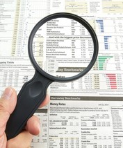 MAGNIFYing GLASS 2x MagniView rOund Magnifier w/ 4.5x BiFocal Lens CARSO... - $23.43