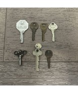 Lot Of 7 Various VTGMetal Keys Mosler Briggs &amp; Stratton Kling Atlas Bank... - $25.00